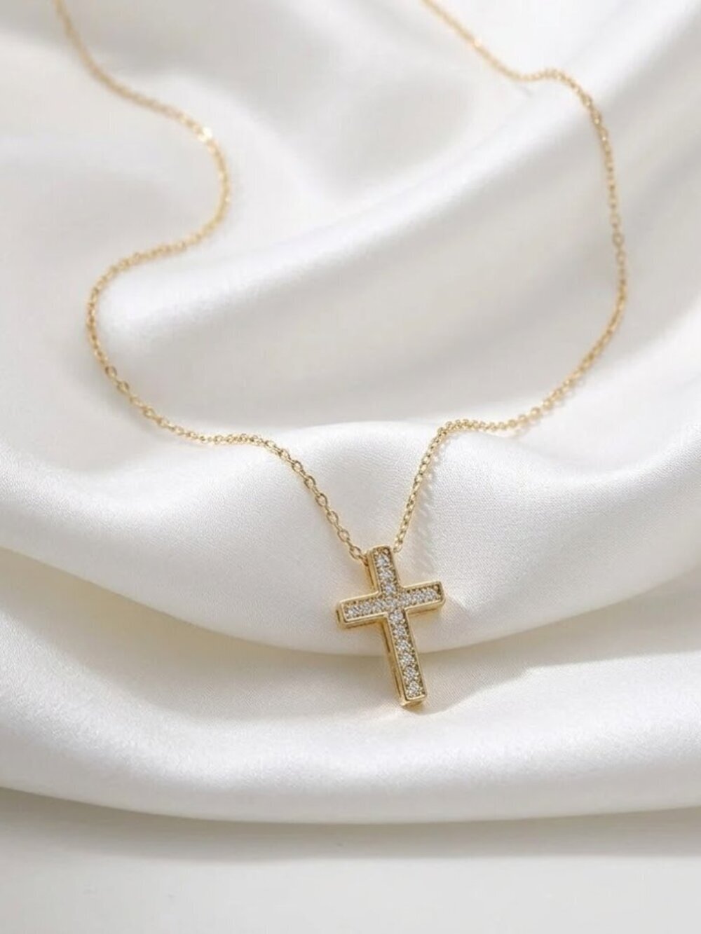 Ladies Fashion Cross Necklace